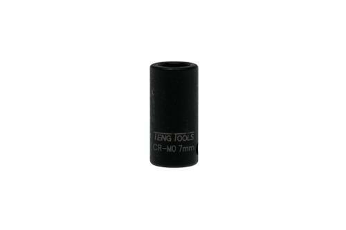 Teng 1/4" Dr Impact Socket 7Mm 960507 Ansi Standard Design With A Ball Bearing Socket Retainer
Chrome Molybdenum For Use With Power Tools
Black Phosphate Finish For Easy Identification As An Impact Socket Accessory
Designed And Manufactured To Din3129