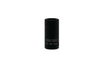 Teng 1/4" Dr Impact Socket 7Mm 960507 Ansi Standard Design With A Ball Bearing Socket Retainer
Chrome Molybdenum For Use With Power Tools
Black Phosphate Finish For Easy Identification As An Impact Socket Accessory
Designed And Manufactured To Din3129