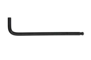 Teng 1/4" Long Arm Ball-Point Hex Key 310108BL Ball Point End On The Long Key End Giving Access At Angles Of Up To 25°
Ideal For Use In Confined Spaces
Regular Hex End On The Short Arm Giving The Ability To Apply Higher Torque
Manufactured In Chrome Vanadium Steel With A Black Phosphate Finish