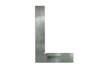 Teng 100X150Mm Precision Square SQA090 Made Of Steel With Uniformly Thick Legs. (25 X 6Mm), 150Mm Long And 10Mm Short. All Faces Ground And Polished. Din875/2.