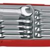 Teng 10 Pc 10-19Mm Midget Spanner Set Tc-Tray TT6010M Short Stubby Spanners For Use In Confined Spaces
Off Set At 15° For Easier Use On Flat Surfaces
Tengtools Hip Grip Design For Contact With The Flat Side Of The Fastening
Chrome Vanadium Satin Finish
Designed And Manufactured To Din3113A