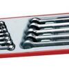 Teng 12 Pc Long Combination Spanner Set Tc-Tray TTXLMP12 Extra Long For Increased Torque
Off Set At 15° For Easier Use On Flat Surfaces
Tengtools Hip Grip Design For Contact With The Flat Side Of The Fastening
Designed And Manufactured To Din3113A