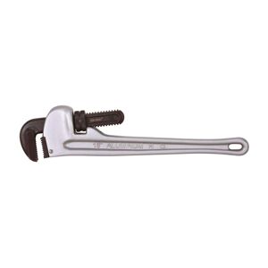 Teng 12"Aluminium Pipe Wrench 10-50Mm PW12A Light Weight Aluminium Pipe Wrench In Sturdy Design. One Hand Operation Leaving The Other Hand Free.