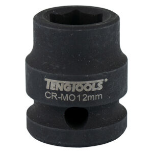 Teng 12"Dr. Stubby Air Imp. Socket 12Mm 920712 Short Reach For Use In Confined Spaces
Din Standard Design For Use With A Retaining Pin And Ring
Chrome Molybdenum For Use With Power Tools
Black Phosphate Finish For Easy Identification As An Impact Socket Accessory
Ring And Pin Fixing Hole On The Female End To Secure The Socket
Designed And Manufactured To Din3129