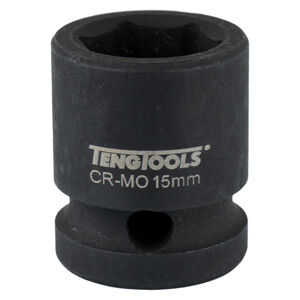 Teng 12"Dr. Stubby Air Imp. Socket 15Mm 920715 Short Reach For Use In Confined Spaces
Din Standard Design For Use With A Retaining Pin And Ring
Chrome Molybdenum For Use With Power Tools
Black Phosphate Finish For Easy Identification As An Impact Socket Accessory
Ring And Pin Fixing Hole On The Female End To Secure The Socket
Designed And Manufactured To Din3129