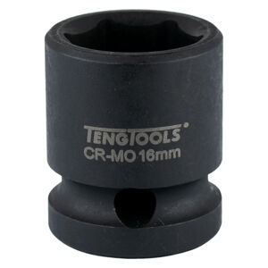Teng 12"Dr. Stubby Air Imp. Socket 16Mm 920716 Short Reach For Use In Confined Spaces
Din Standard Design For Use With A Retaining Pin And Ring
Chrome Molybdenum For Use With Power Tools
Black Phosphate Finish For Easy Identification As An Impact Socket Accessory
Ring And Pin Fixing Hole On The Female End To Secure The Socket
Designed And Manufactured To Din3129