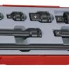 Teng 13 Pc 1/2" Dr Impact Accessories Set Tc-Tray TT9207A A Selection Of Extension Bars And Adaptors
For Use With Ansi Sockets
Chrome Molybdenum For Use With Power Tools