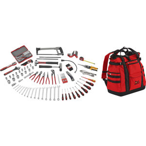 Teng 144 Pc Tool Set With Tcsb TC144E A Comprehensive Selection Of Tools For Service Technicians
Supplied In The Tengtools Back Pack For Tools (Tcsb)
Shoulder Straps And Carrying Handles Make The Kit Easy To Carry Around
Manufactured In Polyester With An Eva Plastic Base, External Pockets And A Large Internal Compartment