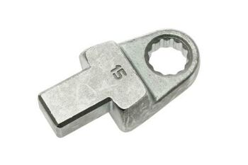 Teng 15Mm Ring Insert Tool 14 X 18Mm 690815 12 Point Bi-Hexagon Ring End For Easier Alignment To The Fastening
14 X 18Mm Rectangular Fitting
For Use With Quick Change Open End Torque Wrenches
Ideal For Use In Confined Spaces
Easy To Change
Satin Finish Chrome Vanadium Steel