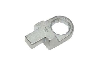 Teng 15Mm Ring Insert Tool 9 X 12Mm 690715 9 X 12Mm Rectangular Fitting
12 Point Bi-Hexagon Ring End For Easier Alignment
For Use With Quick Change Open End Torque Wrenches
Ideal For Use In Confined Spaces
Easy To Change
Satin Finish Chrome Vanadium Steel