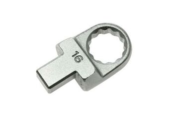 Teng 16Mm Ring Insert Tool 9 X 12Mm 690716 9 X 12Mm Rectangular Fitting
12 Point Bi-Hexagon Ring End For Easier Alignment
For Use With Quick Change Open End Torque Wrenches
Ideal For Use In Confined Spaces
Easy To Change
Satin Finish Chrome Vanadium Steel