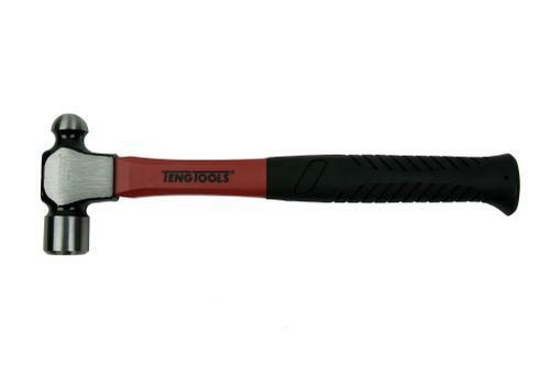 Teng 16Oz (450Gm) Ball Pein Hammer HMBP16 Double Headed With A Round Pein And Ball Head
Fibre Glass Shafted Handle For Reduced Weight And Durability
A Comfortable Rubber Type Handle For A More Secure Grip