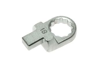Teng 18Mm Ring Insert Tool 9 X 12Mm 690718 9 X 12Mm Rectangular Fitting
12 Point Bi-Hexagon Ring End For Easier Alignment
For Use With Quick Change Open End Torque Wrenches
Ideal For Use In Confined Spaces
Easy To Change
Satin Finish Chrome Vanadium Steel
