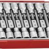 Teng 18Pc 1/2Dr Txbits Set TTTX18 Chrome Vanadium Satin Finish Sockets
Designed And Manufactured To Din And Iso Standards