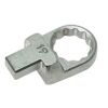 Teng 19Mm Ring Insert Tool 9 X 12Mm 690719 9 X 12Mm Rectangular Fitting
12 Point Bi-Hexagon Ring End For Easier Alignment
For Use With Quick Change Open End Torque Wrenches
Ideal For Use In Confined Spaces
Easy To Change
Satin Finish Chrome Vanadium Steel