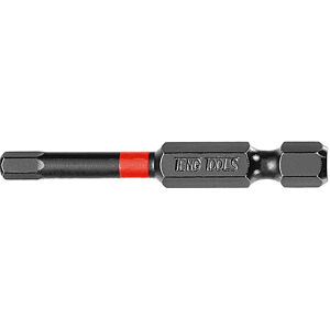 Teng 1Pc 1/4" Hex4 Impact Screwdriver Bit 50Mm HEXP5000401 Designed For Higher Torsion
For Use With 1/4" Hex Drive Bit Holders And Accessories
Designed For Use With Fastenings With A Hexagon Hole
Use With In-Hex Screws Or Grub Screws