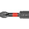 Teng 1Pc 1/4" Pz1 Impact Screwdriver Bit 30Mm PZP3000101 Designed For Higher Torsion
For Use With 1/4" Hex Drive Bit Holders And Accessories
Designed For Use With Pozidriv Type Screws And Fastenings