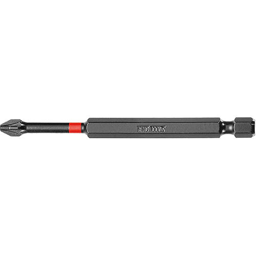 Teng 1Pc 1/4" Pz2 Impact Screwdriver Bit 89Mm PZP8900201 Designed For Higher Torsion
For Use With 1/4" Hex Drive Bit Holders And Accessories
Designed For Use With Pozidriv Type Screws And Fastenings