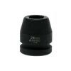 Teng 1" Dr Impact Socket 24Mm Dl824M 910524 Din Standard Design For Use With A Retaining Pin And Ring
Chrome Molybdenum For Use With Power Tools
Black Phosphate Finish For Easy Identification As An Impact Socket Accessory
Ring And Pin Fixing Hole On The Female End To Secure The Socket
