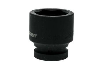 Teng 1" Dr Impact Socket 46Mm Dl846M 910546 Din Standard Design For Use With A Retaining Pin And Ring
Chrome Molybdenum For Use With Power Tools
Black Phosphate Finish For Easy Identification As An Impact Socket Accessory
Ring And Pin Fixing Hole On The Female End To Secure The Socket
