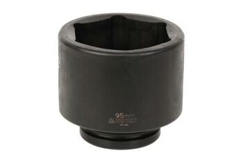 Teng 1" Dr Impact Socket 95Mm Dl895M 910595 Din Standard Design For Use With A Retaining Pin And Ring
Chrome Molybdenum For Use With Power Tools
Black Phosphate Finish For Easy Identification As An Impact Socket Accessory
Ring And Pin Fixing Hole On The Female End To Secure The Socket