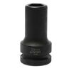 Teng 1" Dr Slim Deep Impact Socket 24Mm 910624 Thin Wall Design For Reaching In To Recesses
Din Standard Design For Use With A Retaining Pin And Ring
Chrome Molybdenum For Use With Power Tools
Black Phosphate Finish For Easy Identification As An Impact Socket Accessory
Ring And Pin Fixing Hole On The Female End To Secure The Socket