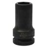 Teng 1" Dr Slim Deep Impact Socket 27Mm 910627 Thin Wall Design For Reaching In To Recesses
Din Standard Design For Use With A Retaining Pin And Ring
Chrome Molybdenum For Use With Power Tools
Black Phosphate Finish For Easy Identification As An Impact Socket Accessory
Ring And Pin Fixing Hole On The Female End To Secure The Socket