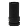 Teng 1" Dr Slim Deep Impact Socket 32Mm 910632 Thin Wall Design For Reaching In To Recesses
Din Standard Design For Use With A Retaining Pin And Ring
Chrome Molybdenum For Use With Power Tools
Black Phosphate Finish For Easy Identification As An Impact Socket Accessory
Ring And Pin Fixing Hole On The Female End To Secure The Socket
