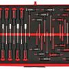 Teng 23 Pc Eva Tool Set TTEX23 Set Containing Metric Nut Drivers And Metric Hex And Tx/Tpx T Handle Drivers.
Supplied In The Teng Tools Two-Colour Pre-Cut Eva Foam Tool Control System.
Nut Drivers: 5, 5.5, 6, 7, 8, 10, 11, 12, 13Mm
Hex Keys W T-Handle: 2.5X100, 3X100, 4X100, 5X150, 6X150, 7X150, 8X190Mm
Tx Keys W T-Handle: Tx10X100, Tx15X100, Tx20X100, Tx25X150, Tx27X150, Tx30X150, Tx40X190