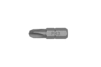 Teng 25Mm 1/4"Hex No.3 Phillips Bit 10 Pc PH2500310 For Use With 1/4" Hex Drive Bit Holders And Accessories
Designed For Use With Philips Head Type Screws And Fastenings
Designed And Manufactured To Din Iso 2351-2 & Din Iso 1173