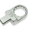 Teng 29Mm Ring Insert Tool 14 X 18Mm 690829 12 Point Bi-Hexagon Ring End For Easier Alignment To The Fastening
14 X 18Mm Rectangular Fitting
For Use With Quick Change Open End Torque Wrenches
Ideal For Use In Confined Spaces
Easy To Change
Satin Finish Chrome Vanadium Steel