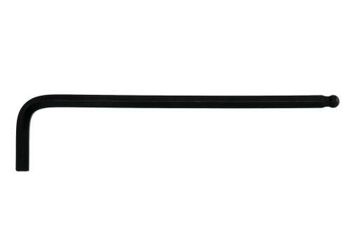 Teng 3/16" Long Arm Ball-Point Hex Key 310106BL Ball Point End On The Long Key End Giving Access At Angles Of Up To 25°
Ideal For Use In Confined Spaces
Regular Hex End On The Short Arm Giving The Ability To Apply Higher Torque
Manufactured In Chrome Vanadium Steel With A Black Phosphate Finish