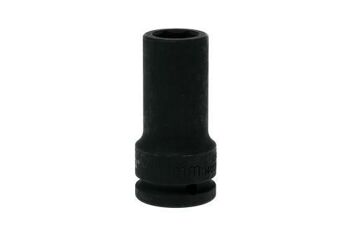 Teng 3/4" Dr Deep Impact Socket 21Mm Dl621Ml 940621 Din Standard Design For Use With A Retaining Pin And Ring
Chrome Molybdenum For Use With Power Tools
Black Phosphate Finish For Easy Identification As An Impact Socket Accessory
Ring And Pin Fixing Hole On The Female End To Secure The Socket To The Air Gun