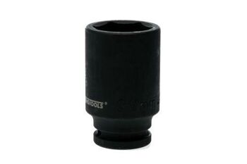 Teng 3/4" Dr Deep Impact Socket 38Mm Dl638Ml 940638 Din Standard Design For Use With A Retaining Pin And Ring
Chrome Molybdenum For Use With Power Tools
Black Phosphate Finish For Easy Identification As An Impact Socket Accessory
Ring And Pin Fixing Hole On The Female End To Secure The Socket To The Air Gun