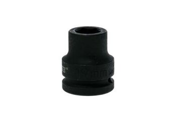 Teng 3/4" Dr Impact Socket 19Mm Dl619M 940519 Din Standard Design For Use With A Retaining Pin And Ring
Chrome Molybdenum For Use With Power Tools
Black Phosphate Finish For Easy Identification As An Impact Socket Accessory
Ring And Pin Fixing Hole On The Female End To Secure The Socket
