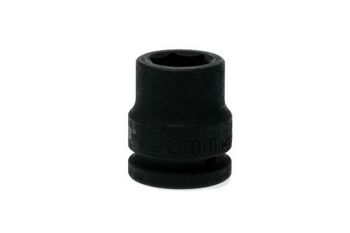 Teng 3/4" Dr Impact Socket 23Mm Dl623M 940523 Din Standard Design For Use With A Retaining Pin And Ring
Chrome Molybdenum For Use With Power Tools
Black Phosphate Finish For Easy Identification As An Impact Socket Accessory
Ring And Pin Fixing Hole On The Female End To Secure The Socket