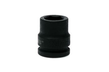 Teng 3/4" Dr Impact Socket 24Mm Dl624M 940524 Din Standard Design For Use With A Retaining Pin And Ring
Chrome Molybdenum For Use With Power Tools
Black Phosphate Finish For Easy Identification As An Impact Socket Accessory
Ring And Pin Fixing Hole On The Female End To Secure The Socket