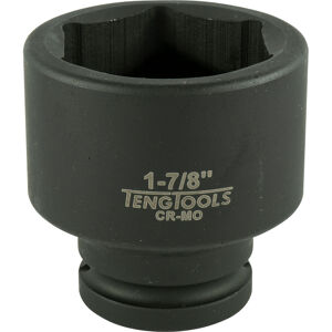 Teng 3/4" Drive Regular Impact Socket 1-7/8" 940160 Din Standard Design For Use With A Retaining Pin And Ring
Chrome Molybdenum For Use With Power Tools
Black Phosphate Finish For Easy Identification As An Impact Socket Accessory
Ring And Pin Fixing Hole On The Female End To Secure The Socket To The Air Gun
Supplied With A Metal Socket Clip For Use With A Socket Rail