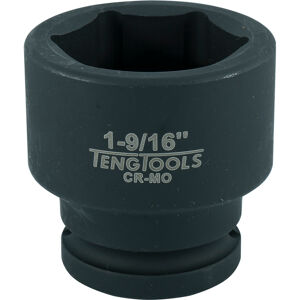 Teng 3/4" Drive Regular Impact Socket 1-9/16" 940150 Din Standard Design For Use With A Retaining Pin And Ring
Chrome Molybdenum For Use With Power Tools
Black Phosphate Finish For Easy Identification As An Impact Socket Accessory
Ring And Pin Fixing Hole On The Female End To Secure The Socket To The Air Gun
Supplied With A Metal Socket Clip For Use With A Socket Rail