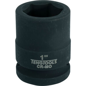 Teng 3/4" Drive Regular Impact Socket 1" 940132 Din Standard Design For Use With A Retaining Pin And Ring
Chrome Molybdenum For Use With Power Tools
Black Phosphate Finish For Easy Identification As An Impact Socket Accessory
Ring And Pin Fixing Hole On The Female End To Secure The Socket To The Air Gun
Supplied With A Metal Socket Clip For Use With A Socket Rail