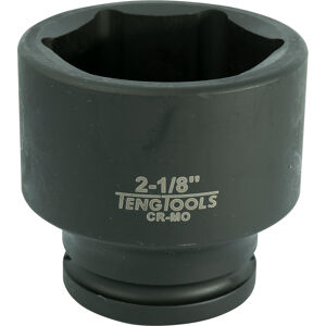Teng 3/4" Drive Regular Impact Socket 2-1/8" 940168 Din Standard Design For Use With A Retaining Pin And Ring
Chrome Molybdenum For Use With Power Tools
Black Phosphate Finish For Easy Identification As An Impact Socket Accessory
Ring And Pin Fixing Hole On The Female End To Secure The Socket To The Air Gun
Supplied With A Metal Socket Clip For Use With A Socket Rail