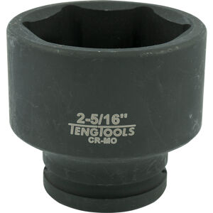 Teng 3/4" Drive Regular Impact Socket 2-15/16" 940174 Din Standard Design For Use With A Retaining Pin And Ring
Chrome Molybdenum For Use With Power Tools
Black Phosphate Finish For Easy Identification As An Impact Socket Accessory
Ring And Pin Fixing Hole On The Female End To Secure The Socket To The Air Gun
Supplied With A Metal Socket Clip For Use With A Socket Rail