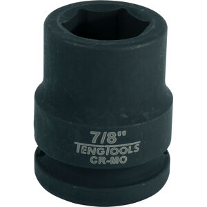 Teng 3/4" Drive Regular Impact Socket 7/8" 940128 Din Standard Design For Use With A Retaining Pin And Ring
Chrome Molybdenum For Use With Power Tools
Black Phosphate Finish For Easy Identification As An Impact Socket Accessory
Ring And Pin Fixing Hole On The Female End To Secure The Socket To The Air Gun
Supplied With A Metal Socket Clip For Use With A Socket Rail