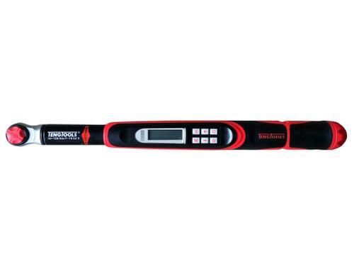 Teng 3/8" Digital Torque Wrench 3892D100 Simple To Use With 9 Separate Torque Settings
Contains An Insert Head So Can Be Used With 14X18Mm Insert Tools
Can Be Pre-Programmed For Different Torque Tolerances Before Use
Audio Visual Warning With An Indicator Light To Ensure The Correct Torque
Easy To Read Digital Scale Showing Nm, Ft/Lb, In/Lb Or Kg/M Readings
Marked To Show The Correct Place Where Pressure Should Be Applied
Reversible 45 Teeth Quick Release Ratchet Mechanism (Din3122)
Suitable For Use On Clockwise And Anti-Clockwise Fastenings
Accurate To +/- 1% And Conforms To Iso6789 For Assured Accuracy
Each Torque Wrench Has It'S Own Individual Certification Number
Uses Standard Aa Batteries For Easy Replacement
Supplied In A Handy Storage Case