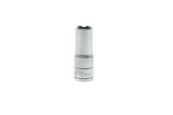 Teng 3/8" Dr Deep Socket 10Mm M380610 6 Point Single Hexagon Socket For A Better Grip
Long Sockets For Extra Reach
Chrome Vanadium
Satin Finish For A Better Grip When Handling The Socket
Ball Bearing Recess On The Female End To Grip The Ratchet
Designed And Manufactured To Din3120/3124 And Iso2725
Supplied With A Metal Socket Clip For Use With A Socket Rail