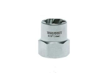 Teng 3/8" Dr Hex Extractor 14Mm ST38314 Designed For Removing Rounded Or Damaged Bolt Heads, Nuts And Studs
Use Together With A Ratchet And Accessories
Chrome Vanadium, Satin Finish