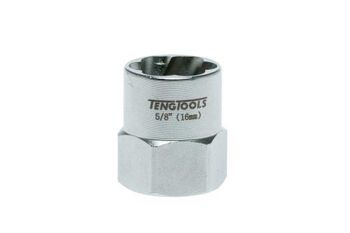 Teng 3/8" Dr Hex Extractor 16Mm ST38316 Designed For Removing Rounded Or Damaged Bolt Heads, Nuts And Studs
Use Together With A Ratchet And Accessories
Chrome Vanadium, Satin Finish