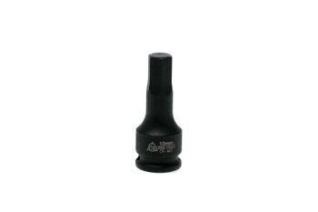 Teng 3/8" Dr Inhex Impact Socket 10Mm 981510 Din Standard Design For Use With A Retaining Pin And Ring
Chrome Molybdenum For Use With Power Tools
Black Phosphate Finish For Easy Identification As An Impact Socket Accessory
Ring And Pin Fixing Hole On The Female End To Secure The Socket
Designed For Use With Fastenings With A Hexagon Hole
Use With In-Hex Screws Or Grub Screws
Supplied With A Metal Socket Clip For Use With A Socket Rail