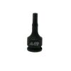 Teng 3/8" Dr Inhex Impact Socket 6Mm 981506 Din Standard Design For Use With A Retaining Pin And Ring
Chrome Molybdenum For Use With Power Tools
Black Phosphate Finish For Easy Identification As An Impact Socket Accessory
Ring And Pin Fixing Hole On The Female End To Secure The Socket
Designed For Use With Fastenings With A Hexagon Hole
Use With In-Hex Screws Or Grub Screws
Supplied With A Metal Socket Clip For Use With A Socket Rail