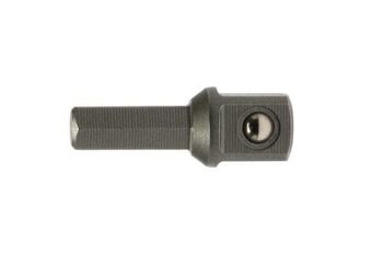 Teng 3/8" Dr To 1/4"Hex Adaptor M380037 Satin Finish For A Better Grip When Handling Sockets
Ball Bearing Socket Retainer On The Male End To Securely Grip The Socket
Supplied With A Metal Socket Clip For Use With A Socket Rail